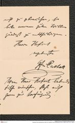 Nachlass Franz Steindachner, Brief von Castell an Franz Steindachner (02.10.1908), Inv.Nr. 79.01, Seite 3
